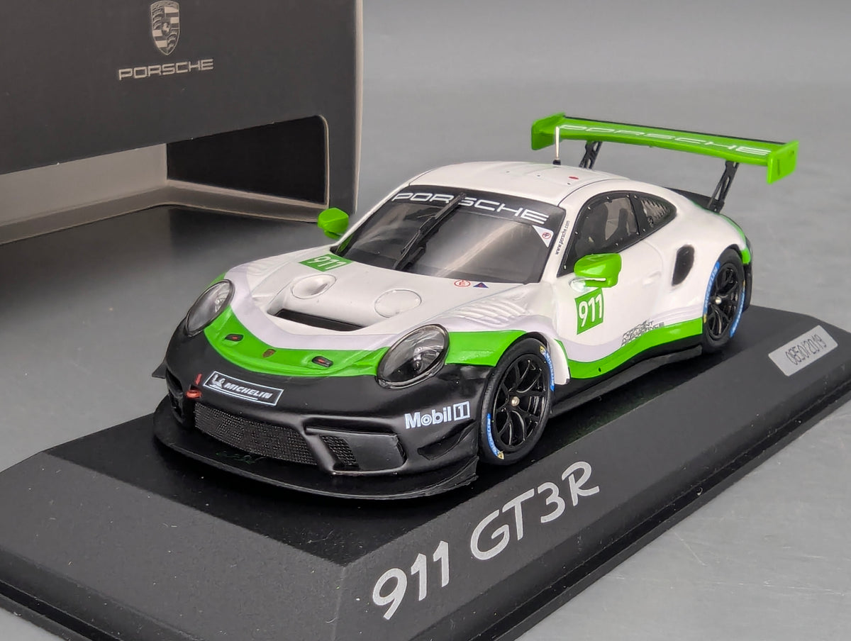 Modellautos 1:43 Minichamps Porsche 911 GT3R mit WAP Dealer OVP