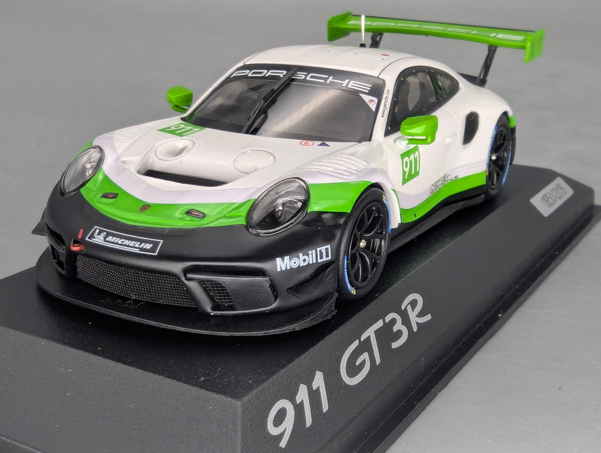 Modellautos 1:43 Minichamps Porsche 911 GT3R mit WAP Dealer OVP