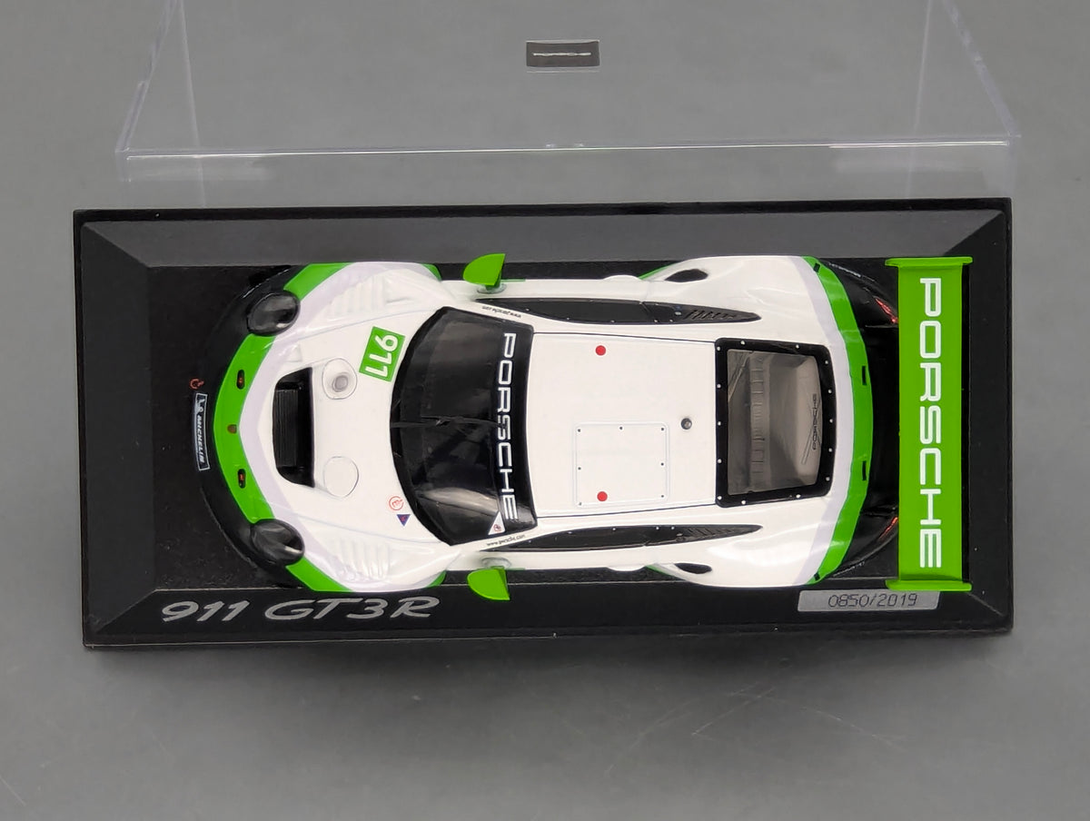 Modellautos 1:43 Minichamps Porsche 911 GT3R mit WAP Dealer OVP