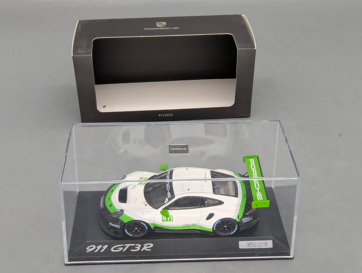 Modellautos 1:43 Minichamps Porsche 911 GT3R mit WAP Dealer OVP