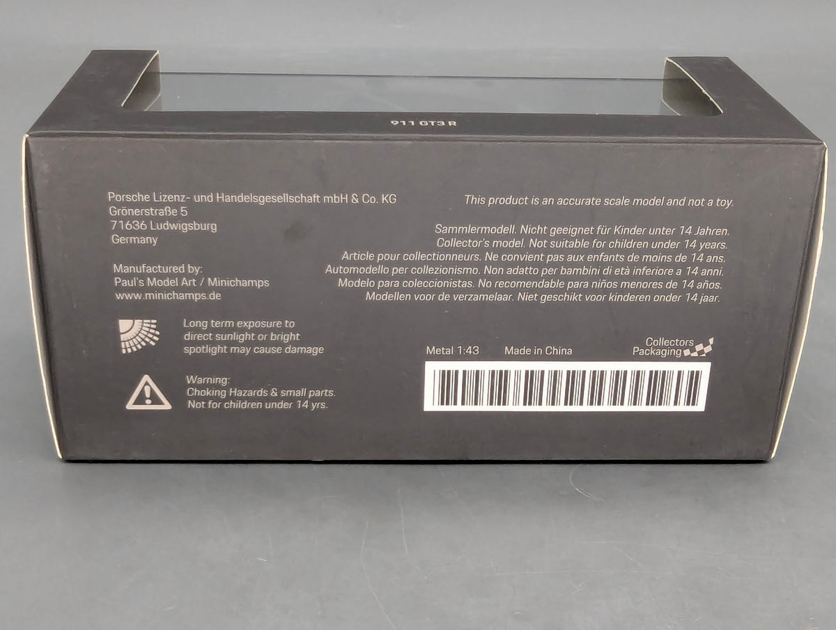 Modellautos 1:43 Minichamps Porsche 911 GT3R mit WAP Dealer OVP