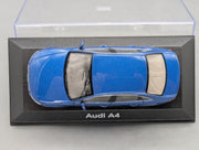 Modellautos 1:43 Minichamps Audi A4 3.2 Quattro Aruba Blau Metallic mit Dealer OVP