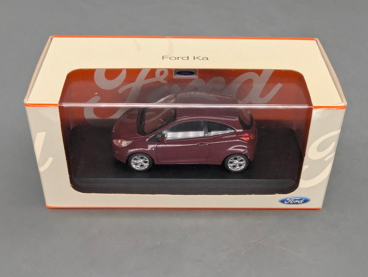 Modellautos 1:43 Minichamps Ford Ka MK II 2009 mit Dealer OVP