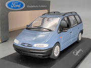 Modellautos 1:43 Minichamps Ford Galaxy Hellblau mit Dealer OVP