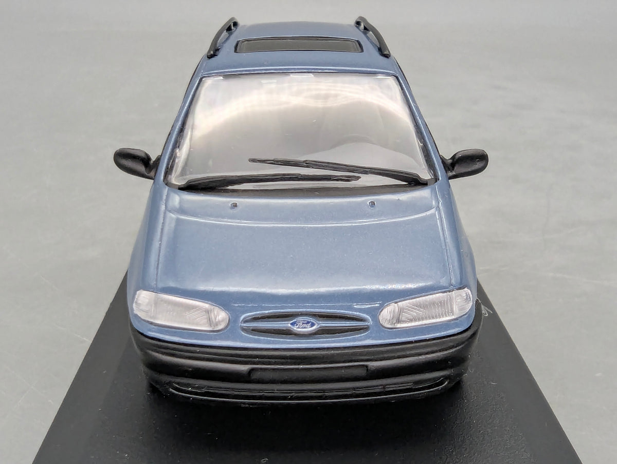 Modellautos 1:43 Minichamps Ford Galaxy Hellblau mit Dealer OVP