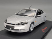 Modellautos 1:43 Minichamps Ford Cougar Silber mit Dealer OVP