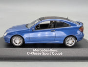 Modellautos 1:43 Minichamps Mercedes-Benz C-Klasse Sport Coupe mit Dealer OVP