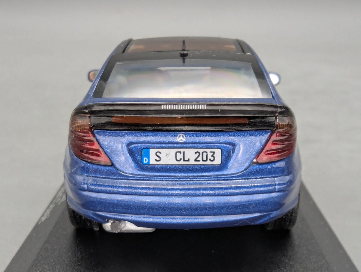 Modellautos 1:43 Minichamps Mercedes-Benz C-Klasse Sport Coupe mit Dealer OVP