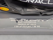 Modellautos 1:43 Minichamps Red Bull RB18 WINNER French GP 2022 Verstappen OVP