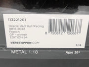 Modellautos 1:43 Minichamps Red Bull RB18 WINNER French GP 2022 Verstappen OVP
