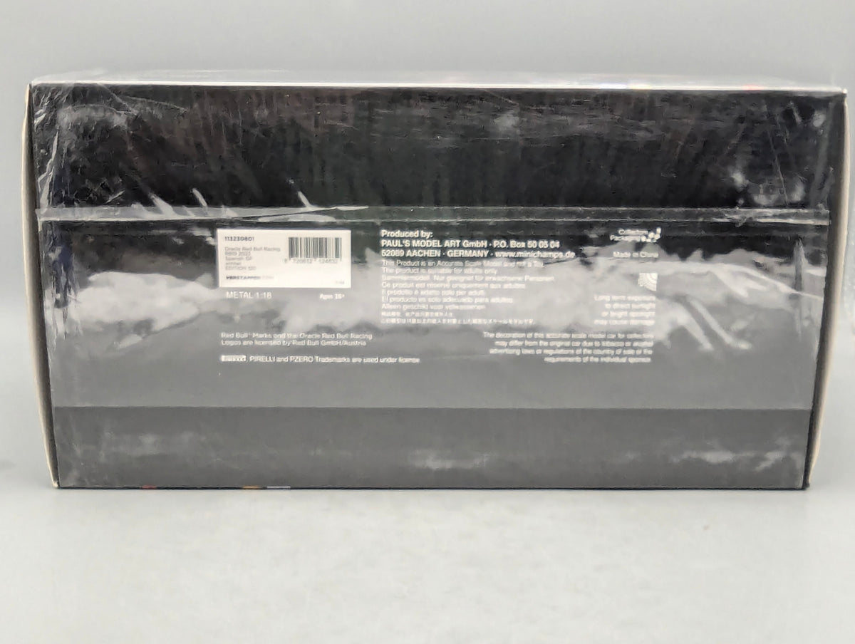 Modellautos 1:43 Minichamps Red Bull RB19 WINNER Spanish GP 2023 Verstappen OVP