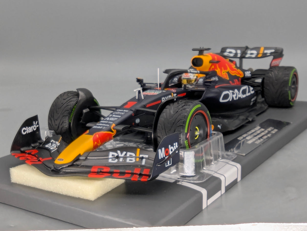 Modellautos 1:43 Minichamps Red Bull RB18 WINNER Imola 2022 Verstappen OVP