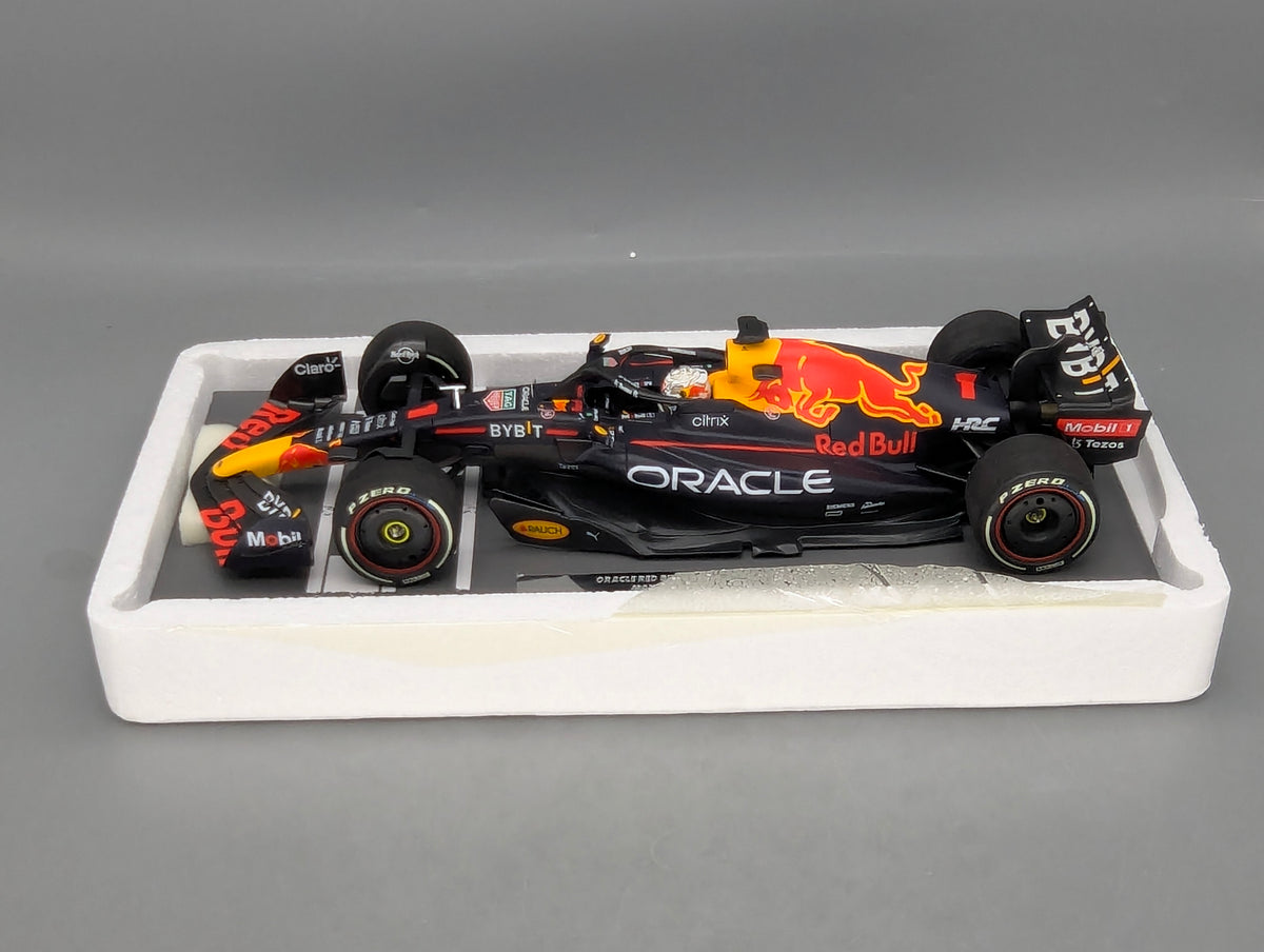 Modellautos 1:43 Minichamps Red Bull RB18 WINNER Canada GP 2022 Verstappen OVP