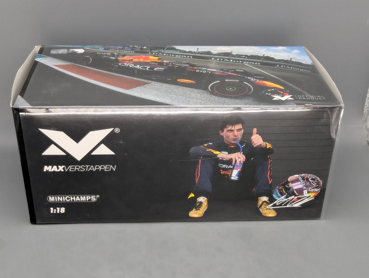 Modellautos 1:43 Minichamps Red Bull RB18 WINNER Miami GP 2022 Verstappen OVP