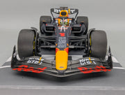 Modellautos 1:43 Minichamps Red Bull RB18 WINNER Ungarn GP 2022 Verstappen OVP