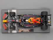 Modellautos 1:43 Minichamps Red Bull RB18 WINNER Ungarn GP 2022 Verstappen OVP
