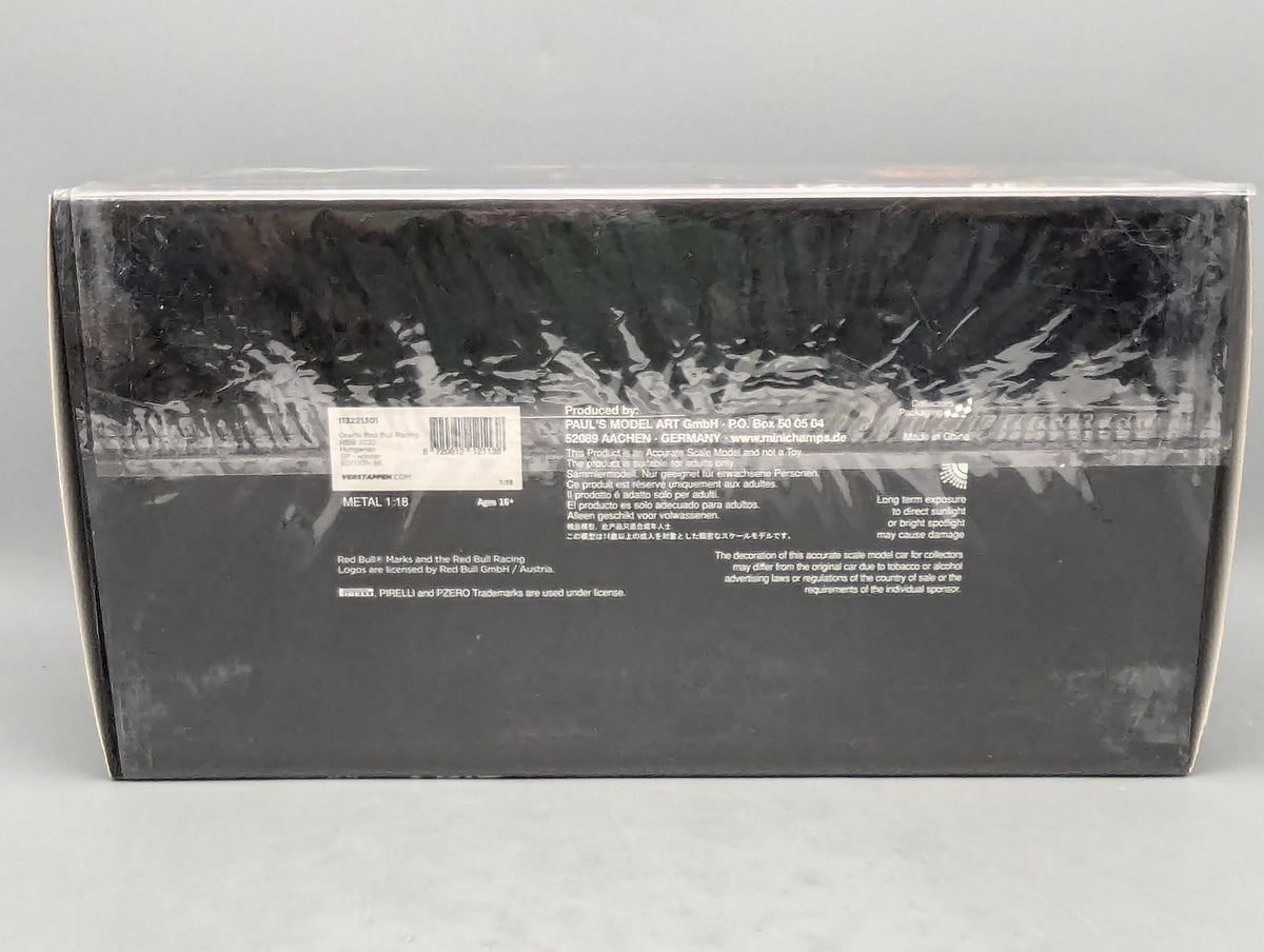 Modellautos 1:43 Minichamps Red Bull RB18 WINNER Ungarn GP 2022 Verstappen OVP
