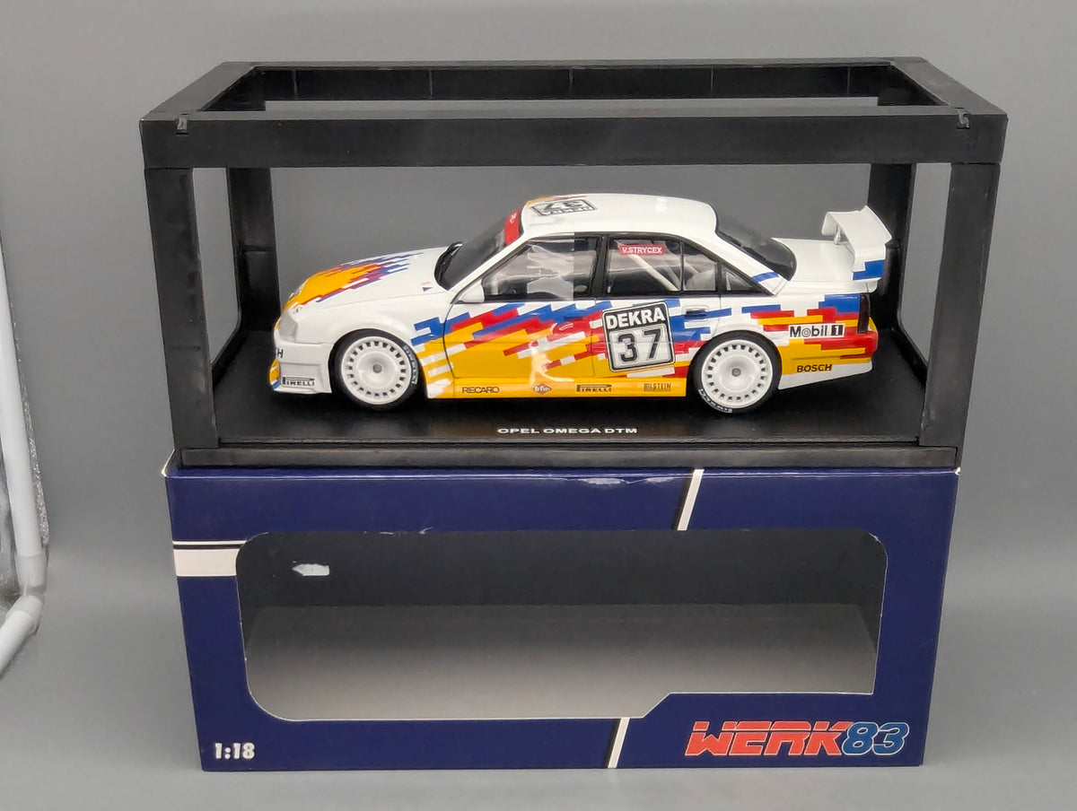 Modellautos 1:18 Werk83 Opel Omega EVO 500 DTM 1991 #37 V. Strycek mit OVP