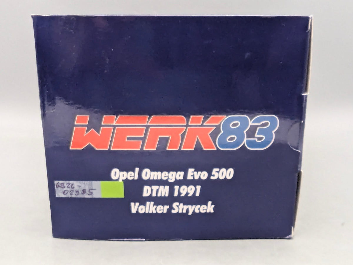 Modellautos 1:18 Werk83 Opel Omega EVO 500 DTM 1991 #37 V. Strycek mit OVP