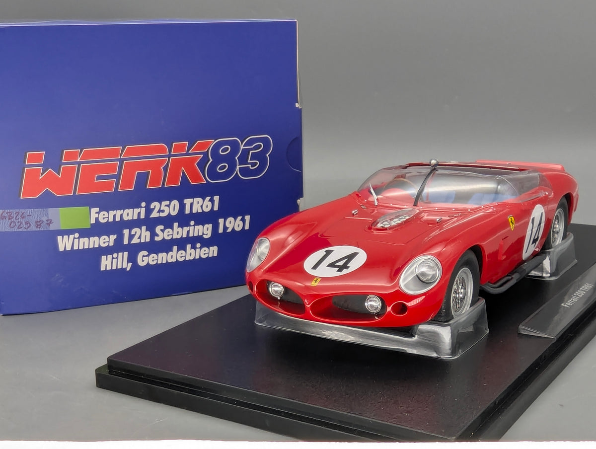 Modellautos 1:18 Werk83 Ferrari 250 TR61 WINNER 12h Sebring 1961 #14 mit OVP