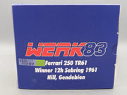Modellautos 1:18 Werk83 Ferrari 250 TR61 WINNER 12h Sebring 1961 #14 mit OVP