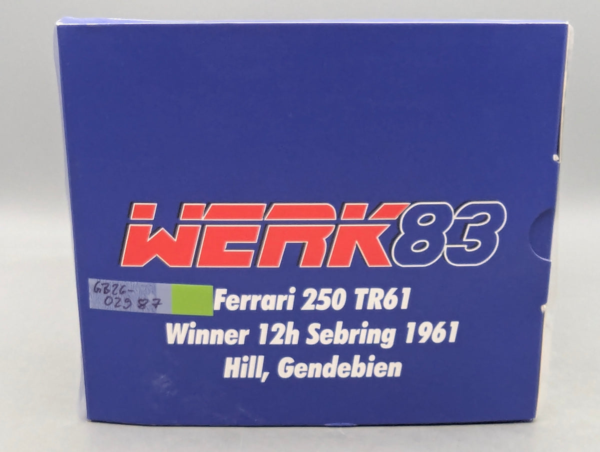 Modellautos 1:18 Werk83 Ferrari 250 TR61 WINNER 12h Sebring 1961 #14 mit OVP