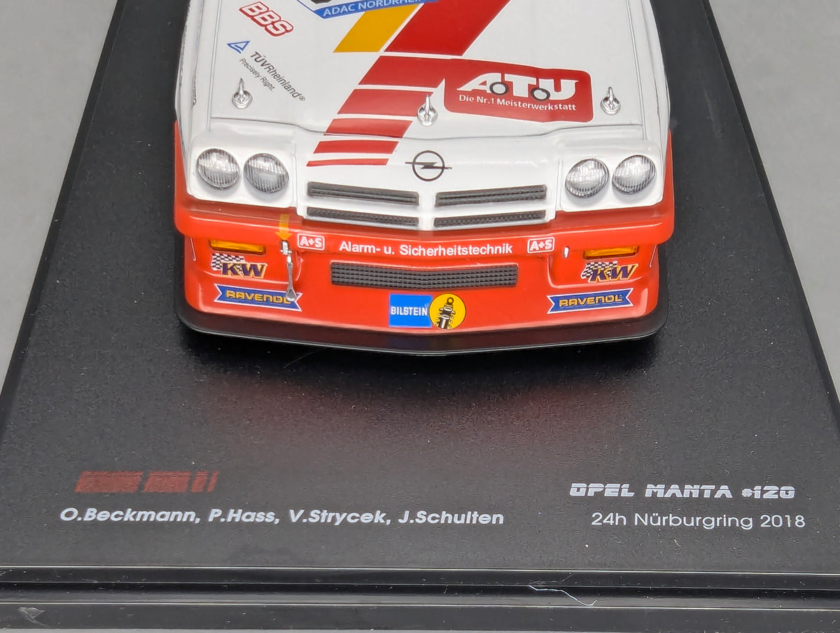 Modellautos 1:18 Werk83 Opel Manta 24h Nürburgring 2018 #120 mit OVP