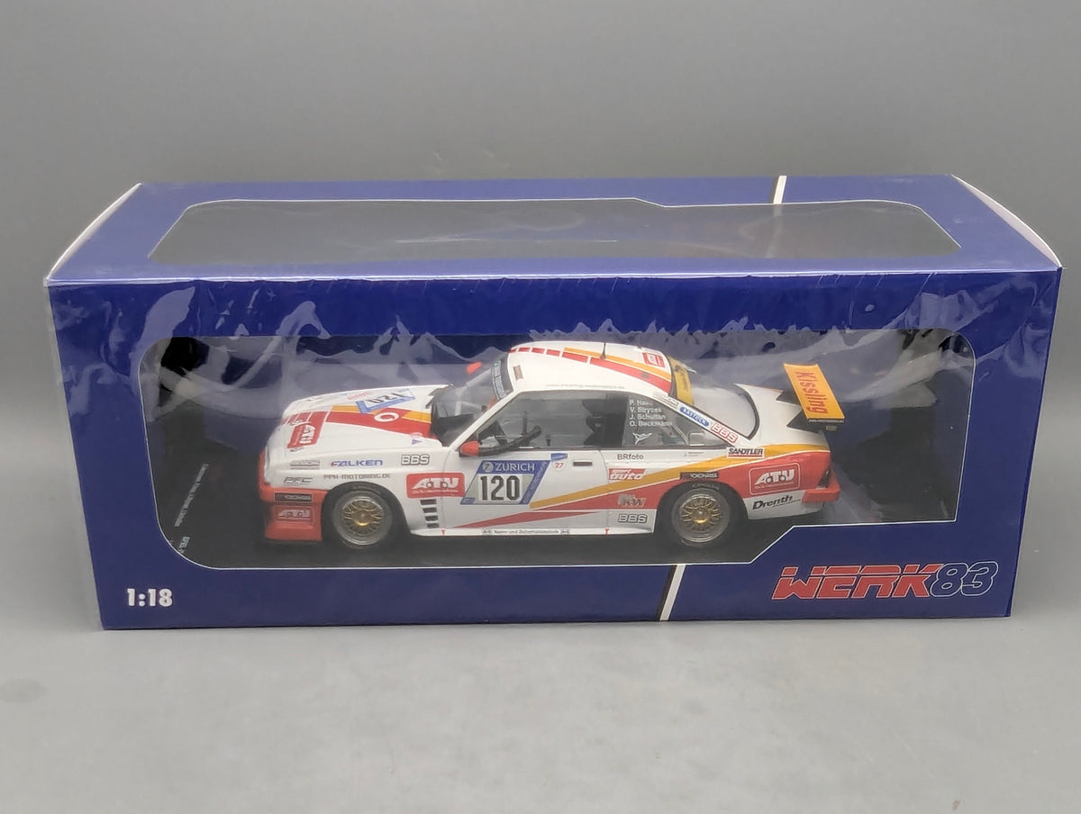 Modellautos 1:18 Werk83 Opel Manta 24h Nürburgring 2018 #120 mit OVP