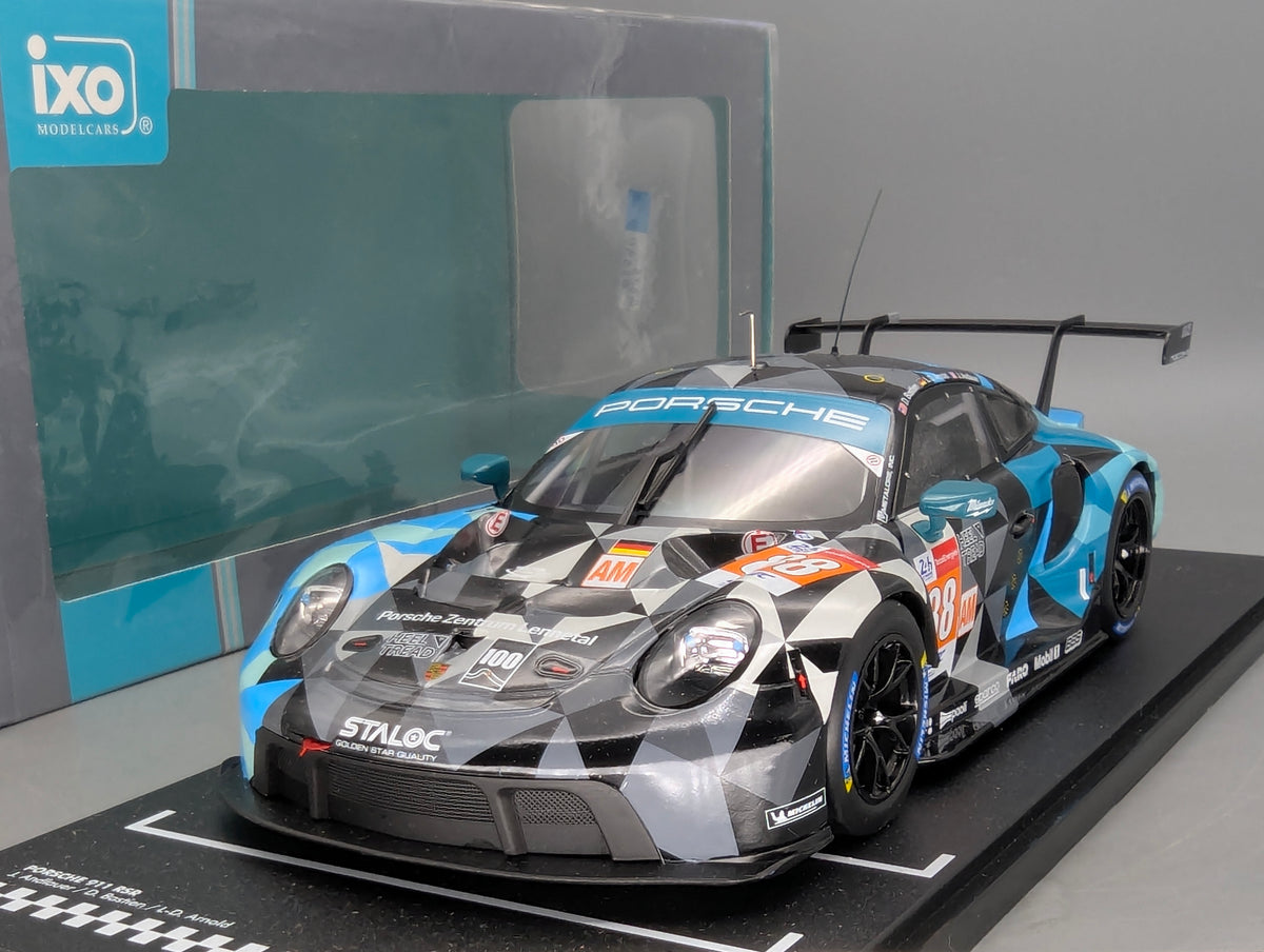 Modellautos 1:18 Ixo Porsche 911 RSR 24h Le Mans 2021 #88 mit OVP