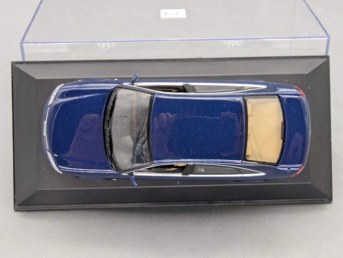 Modellautos 1:43 Minichamps Audi A6 Blau Metallic mit Dealer OVP