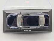 Modellautos 1:43 Minichamps Audi A8 4.2 Quattro MJ 2005 Nachtblau mit Dealer OVP