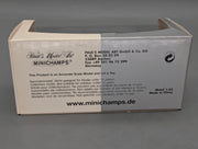 Modellautos 1:43 Minichamps Audi A4 3.2 Quattro 6-Gang Eissilber mit Dealer OVP