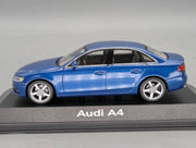 Modellautos 1:43 Minichamps Audi A4 3.2 Quattro Aruba Blau Metallic mit Dealer OVP