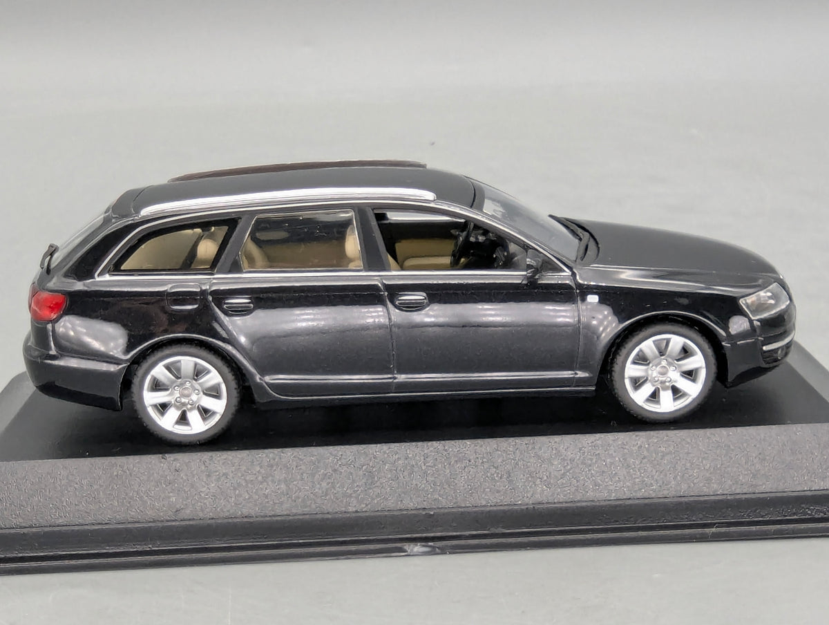 Modellautos 1:43 Minichamps Audi A6 3.2 Quattro Avant Grau Schwarz Metallic mit OVP
