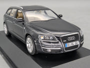 Modellautos 1:43 Minichamps Audi A6 3.2 Quattro Avant Grau Schwarz Metallic mit OVP