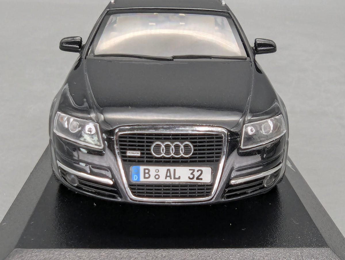 Modellautos 1:43 Minichamps Audi A6 3.2 Quattro Avant Grau Schwarz Metallic mit OVP