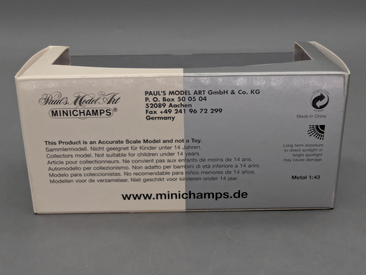 Modellautos 1:43 Minichamps Audi A6 3.2 Quattro Avant Grau Schwarz Metallic mit OVP
