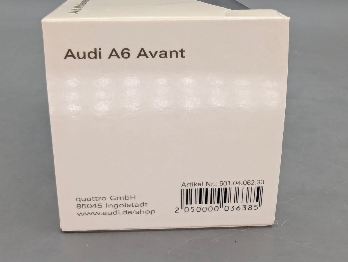 Modellautos 1:43 Minichamps Audi A6 3.2 Quattro Avant Grau Schwarz Metallic mit OVP