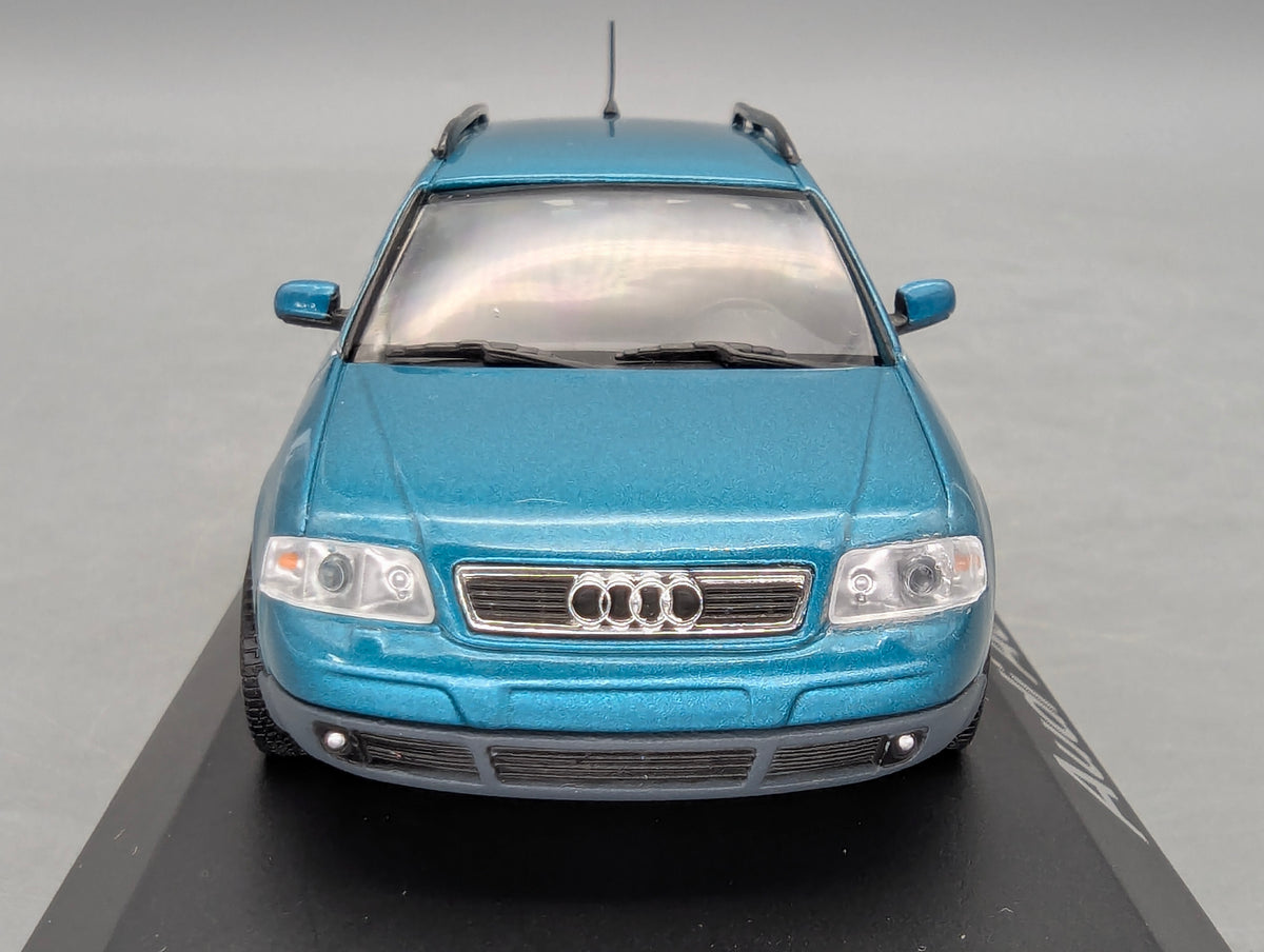 Modellautos 1:43 Minichamps Audi A6 2.8 Avant Türkis Metallic mit Dealer OVP