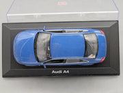 Modellautos 1:43 Minichamps Audi A4 3.0 Blau Metallic mit Dealer OVP
