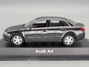 Modellautos 1:43 Minichamps Audi A4 3.0 Schwarz mit Dealer OVP
