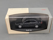 Modellautos 1:43 Minichamps Audi A4 3.0 Schwarz mit Dealer OVP