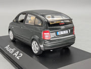 Modellautos 1:43 Minichamps Audi A2 Dunkel Grün-Grau Metallic mit Dealer OVP