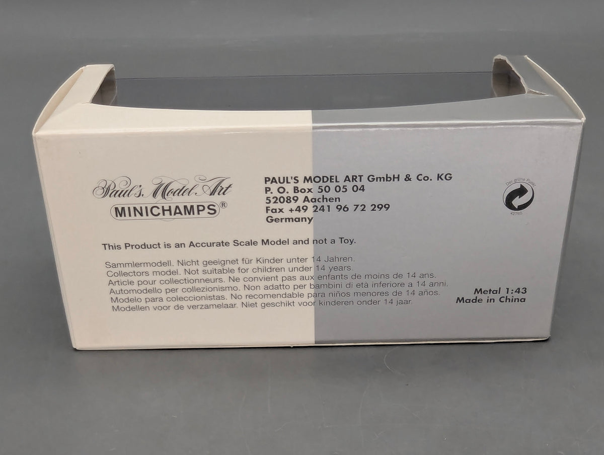 Modellautos 1:43 Minichamps Audi A2 Dunkel Grün-Grau Metallic mit Dealer OVP