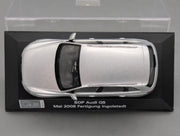 Modellautos 1:43 Minichamps Audi Q5 3.0 TDI Eissilber SOP 2008 Ingolstadt mit Dealer OVP