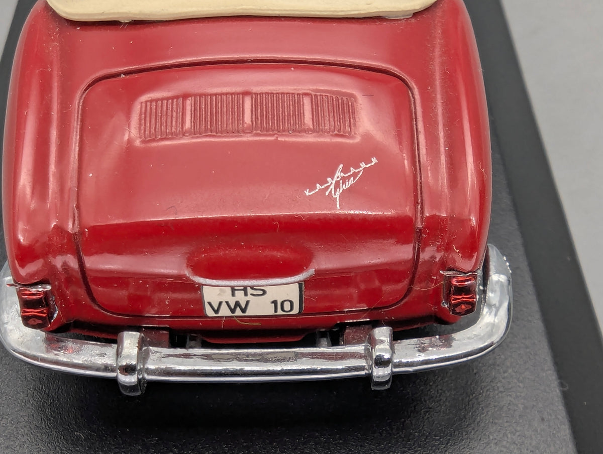 Modellautos 1:43 Minichamps Volkswagen VW Karmann Ghia Cabrio Rot mit OVP