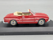 Modellautos 1:43 Minichamps Volkswagen VW Karmann Ghia Cabrio Rot mit OVP