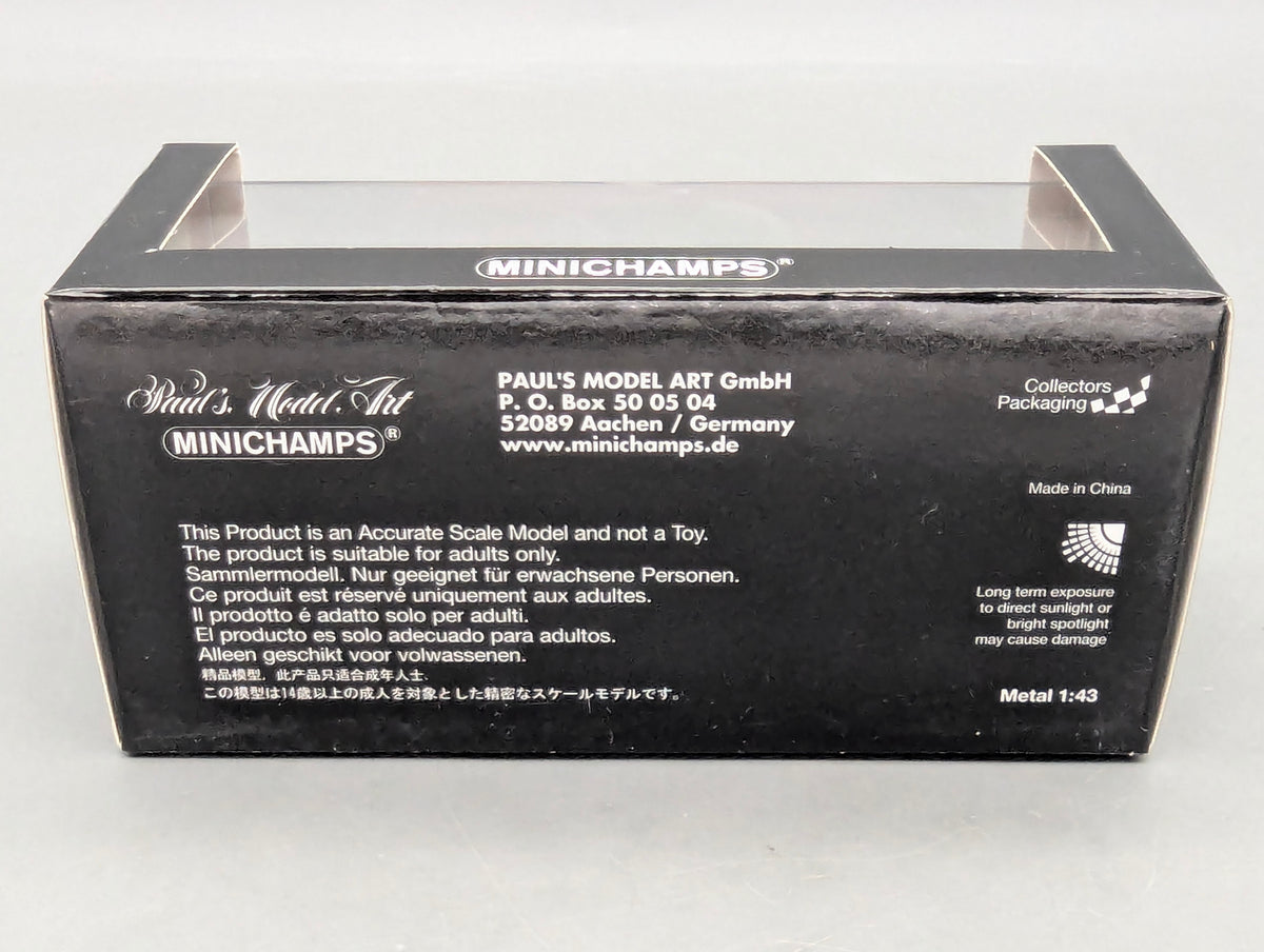 Modellautos 1:43 Minichamps Volkswagen VW Karmann Ghia Cabrio Rot mit OVP