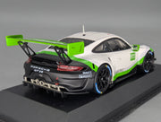 Modellautos 1:43 Minichamps Porsche 911 GT3R Weiß Grün Schwarz mit WAP Dealer OVP