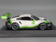 Modellautos 1:43 Minichamps Porsche 911 GT3R Weiß Grün Schwarz mit WAP Dealer OVP